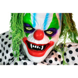 Payaso de pie de 75 pulgadas con boca grande temblorosa y globo