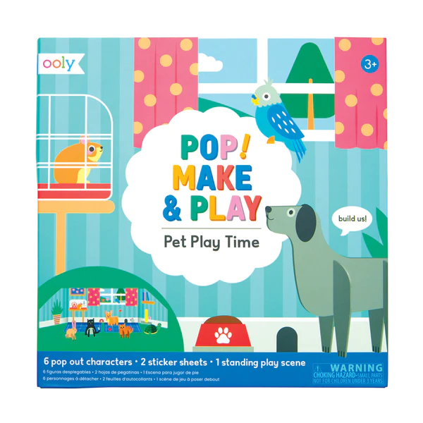 Pop! Make and Play Activity Scene - Pet Play Time