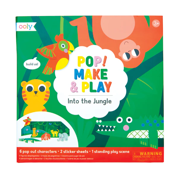 ¡Pop! Escenario de actividades para crear y jugar - En la jungla