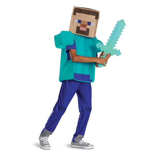 Disfraz de Steve 'Pop Out' (Minecraft)