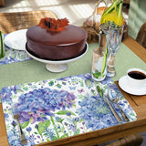 Precioso Hortensia – Mantel Individual Reversible de Fácil Cuidado