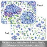 Precioso Hortensia – Mantel Individual Reversible de Fácil Cuidado