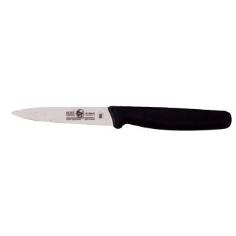 Cuchillos para pelar negros de 3.25"