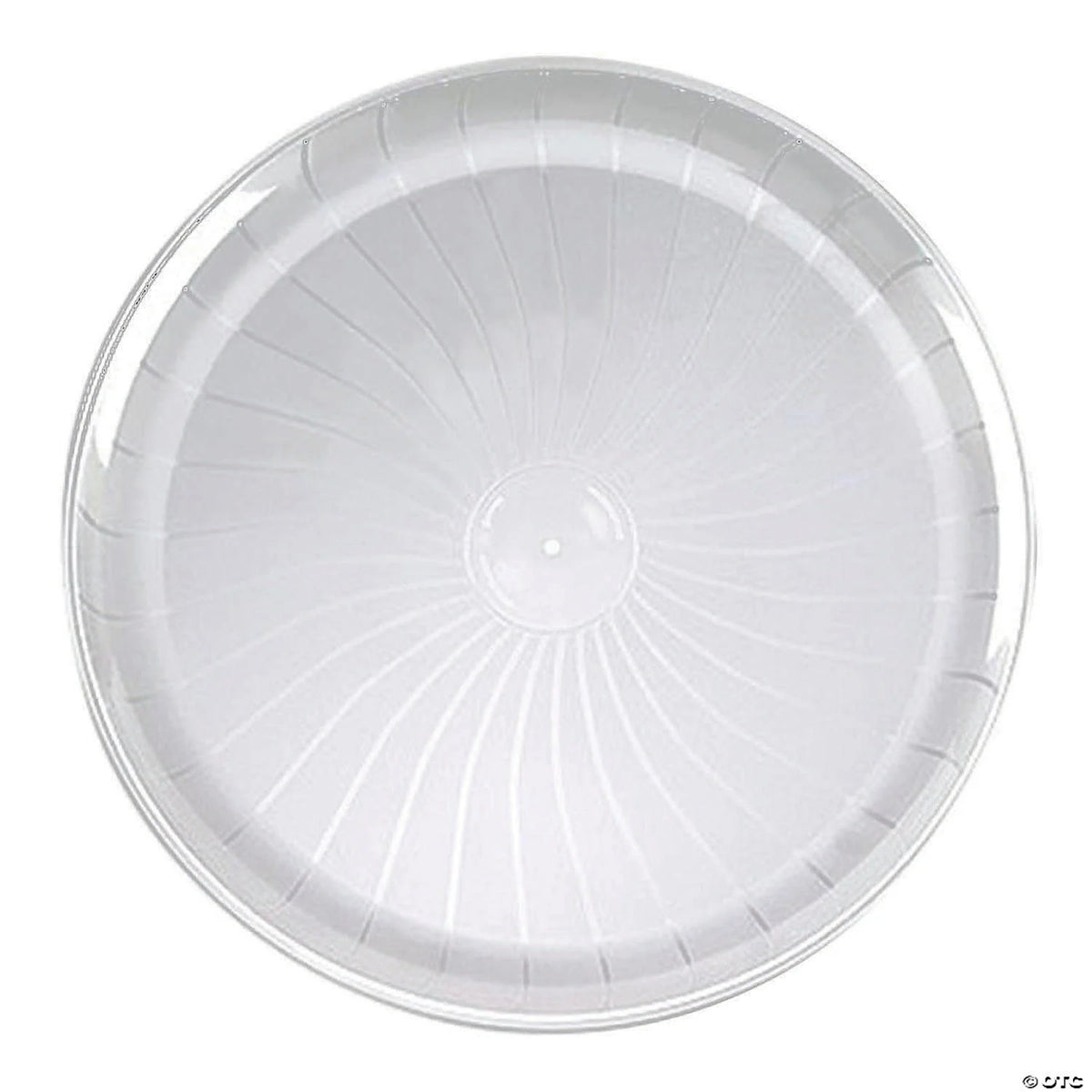 BANDEJA REDONDA DE 18" - TRANSPARENTE 300g