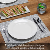 Carolina Skies Luxurious Vegan – PVC Leather Placemat