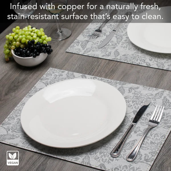Carolina Skies Luxurious Vegan – PVC Leather Placemat