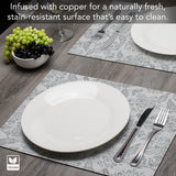 Carolina Skies Luxurious Vegan – PVC Leather Placemat