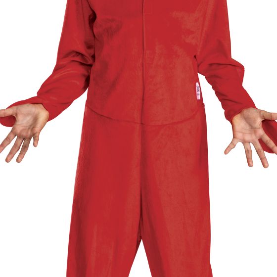 Mono Clásico con Capucha de Impostor Rojo