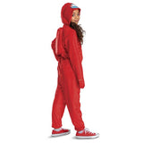 Mono Clásico con Capucha de Impostor Rojo