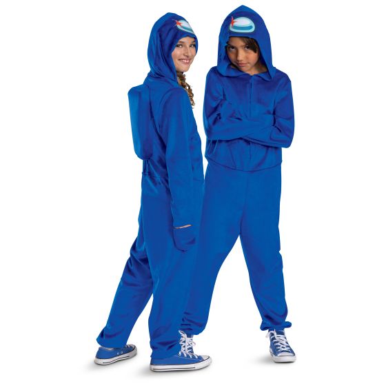 Mono con capucha clásico Impostor azul
