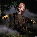 Decoración Animada de Halloween de Zombi Rompesuelos de 2 pies 3 1/2 pulgadas