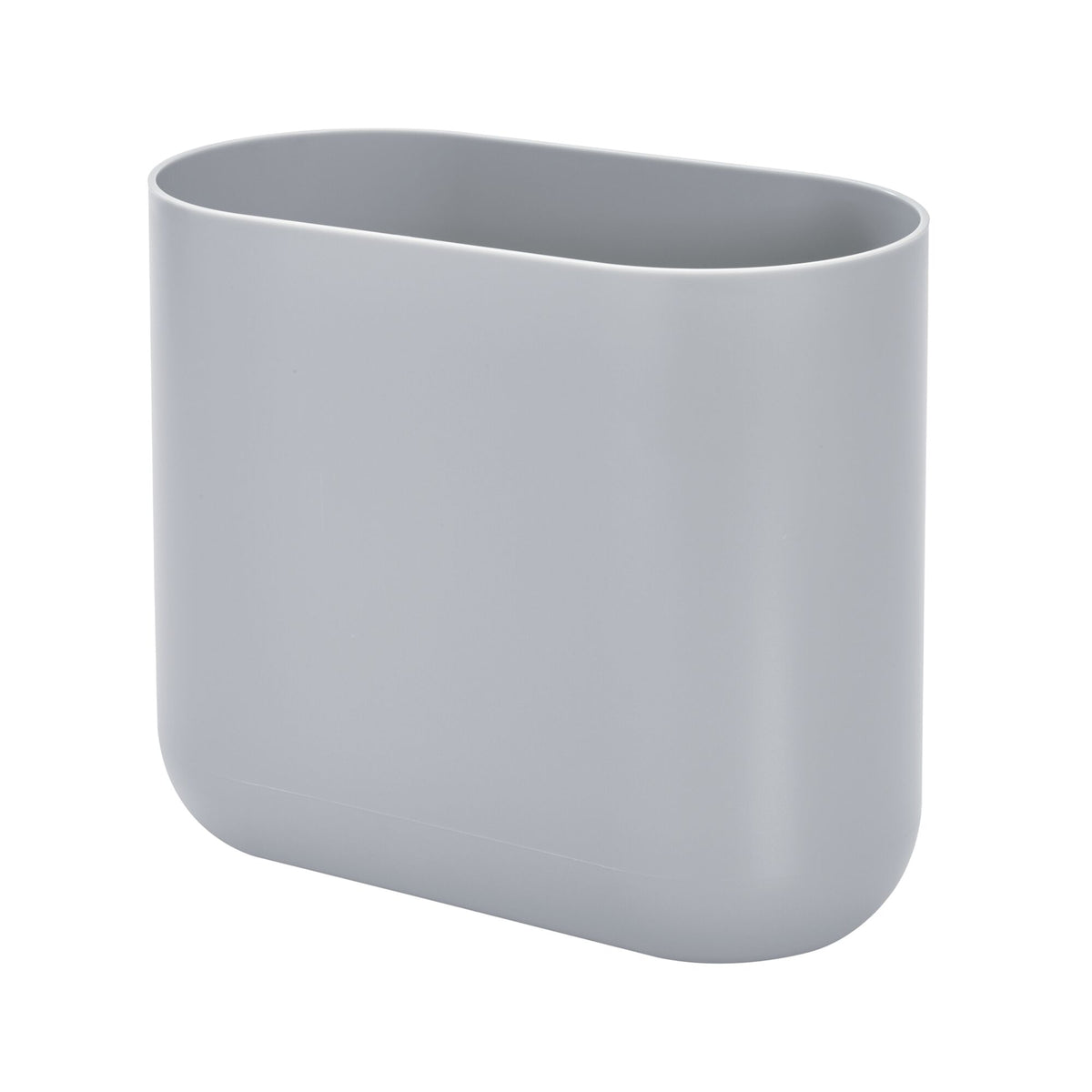 Bote de basura delgado 10.6" x 5.5" x 9.8" Gris