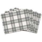 Azul/Gris – Salvamanteles de cuero PVC
