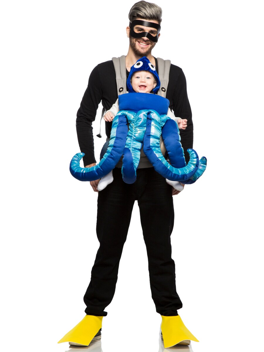 Bebé y yo - Buceador experto y pulpo escurridizo