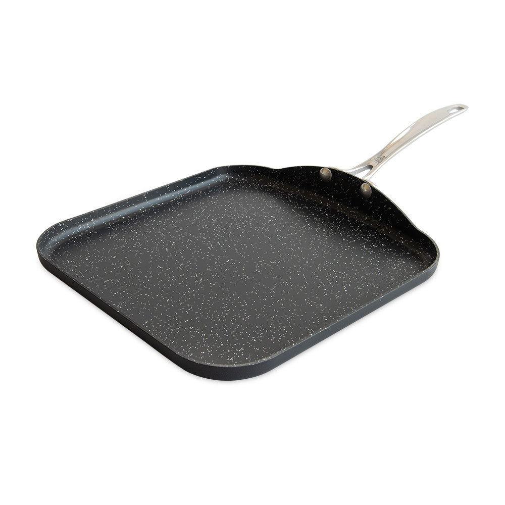 Plancha cuadrada de 28 cm de Basalt