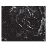 Protector de Encimera de Cristal Mármol Negro 38 x 30 cm