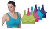 Stretch Mesh Sports Bra