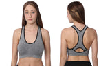 Wireless Pull Up Racerback Sports Bra