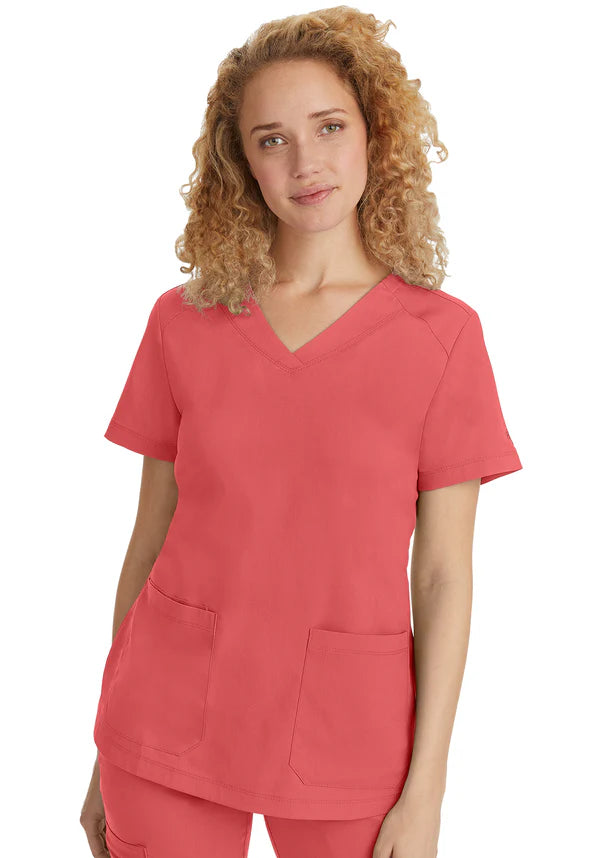 Conjunto de blusa y pantalón Jill en naranja