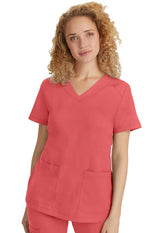 Conjunto de blusa y pantalón Jill en naranja