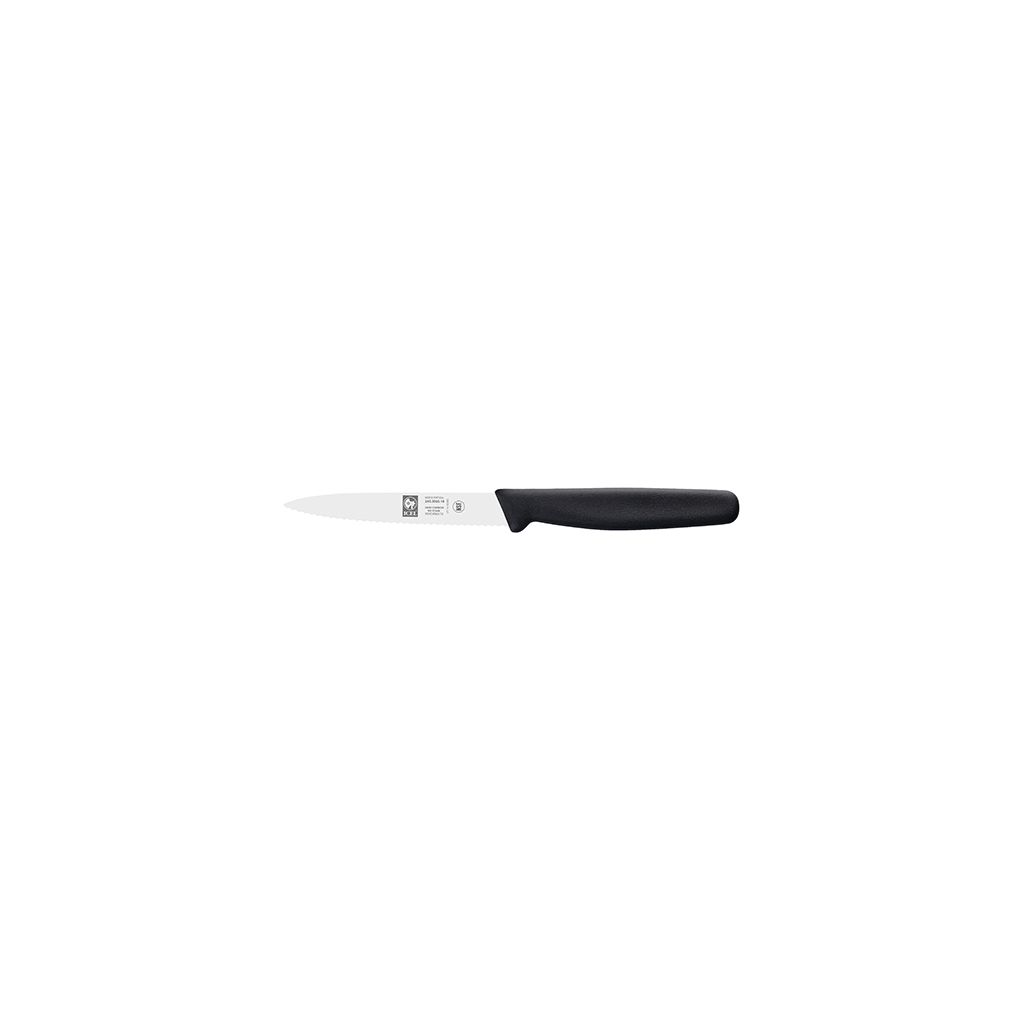 Cuchillos de oficina dentados negros de 3,25"