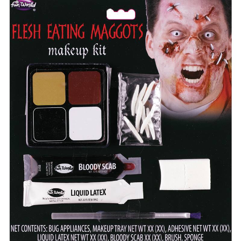 Kit de maquillaje: Gusano carnívoro