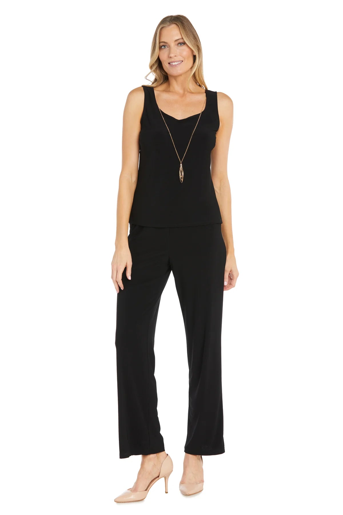 Conjunto de pantalón de 3 piezas con lentejuelas, encaje bordado, rosa/negro