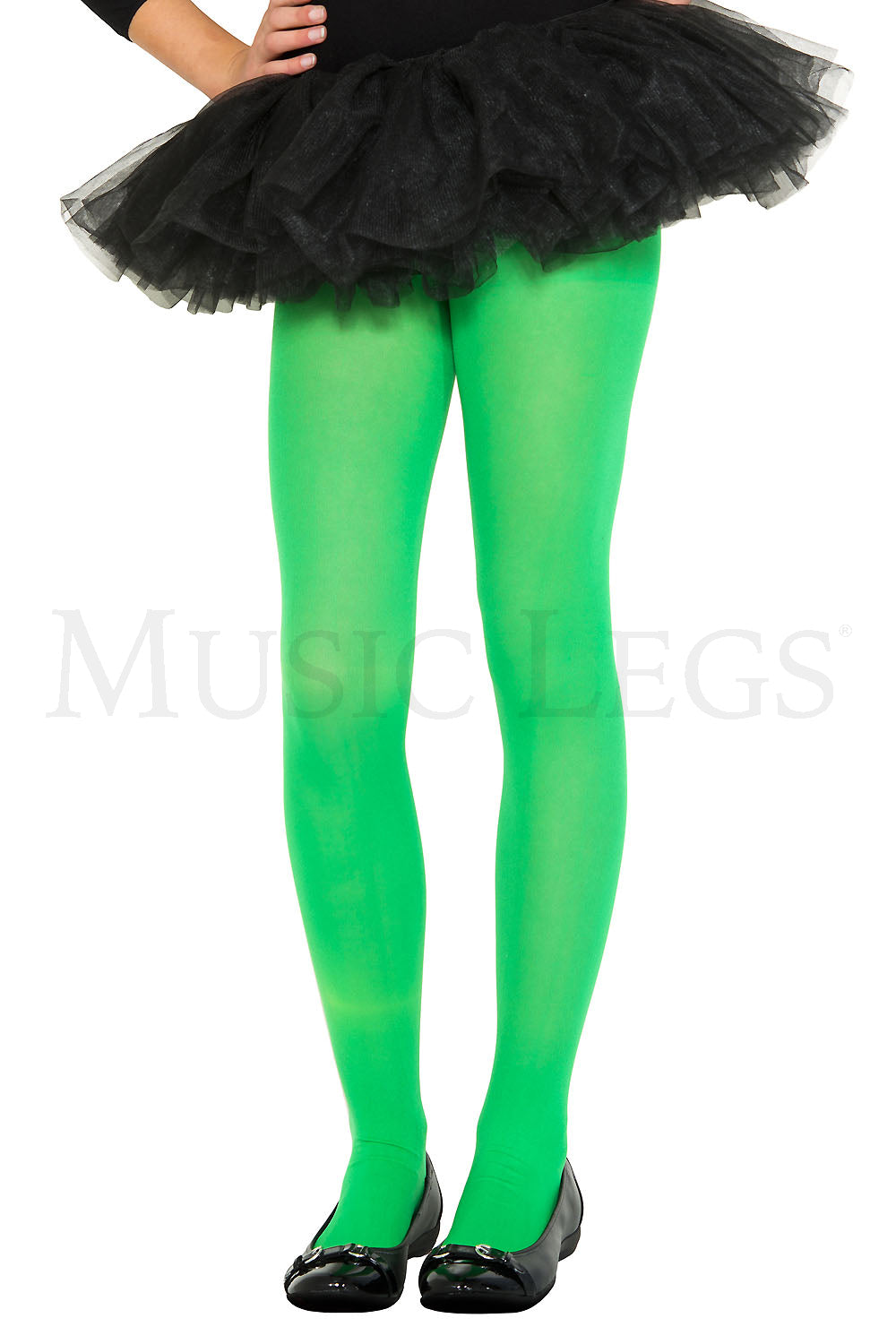 MEDIAS OPAQUE VERDE KELLY PARA NIÑAS