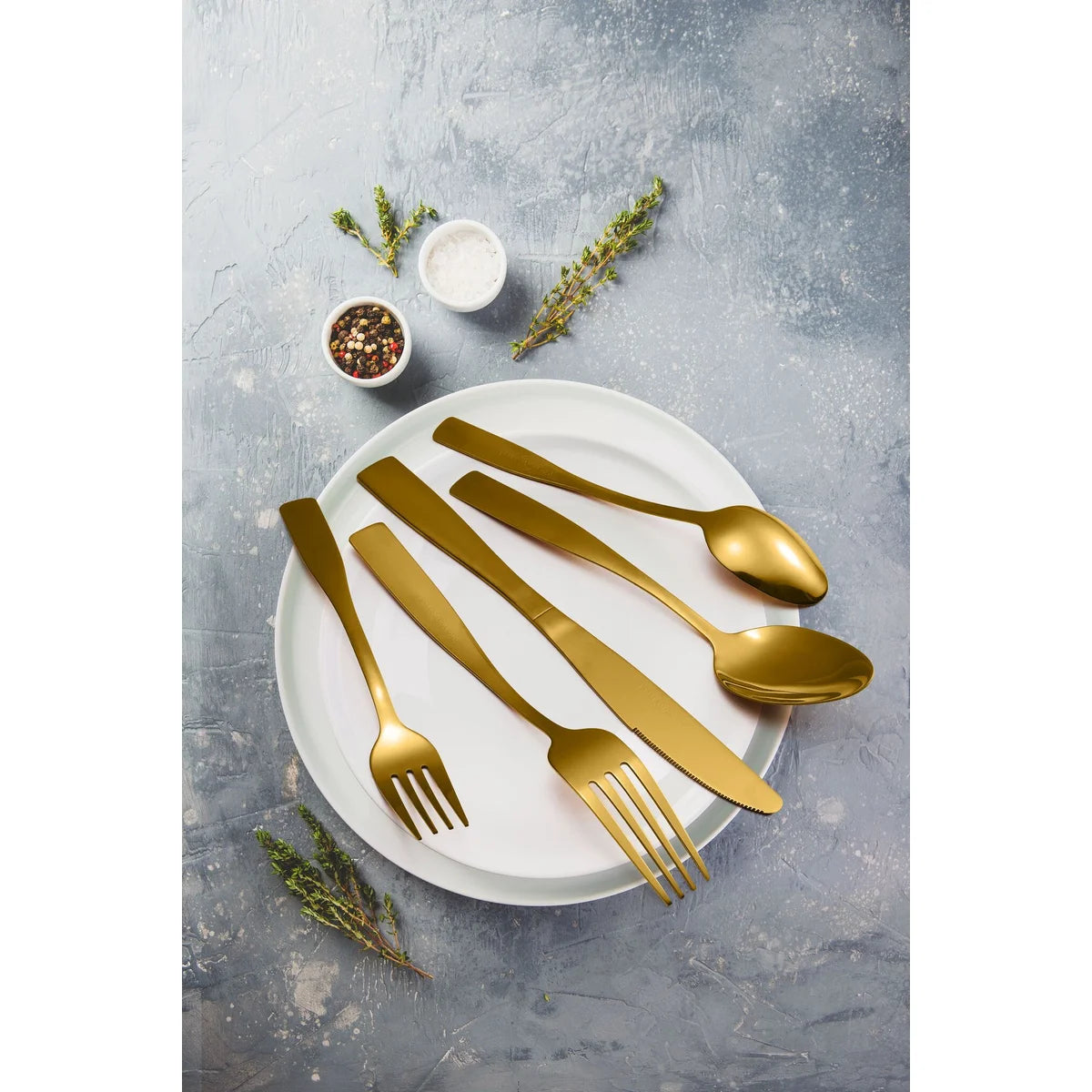 Gold - 20Pc Flatware Set