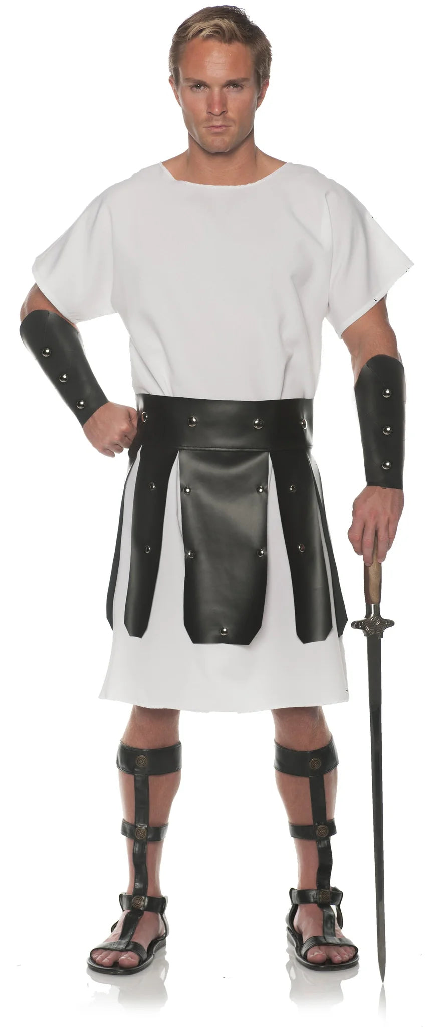Conjunto de cinturón de guerrero gladiador romano