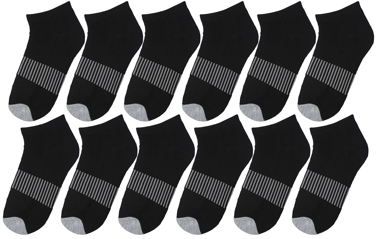Calcetines deportivos acolchados para hombre - Paquete de 3 pares