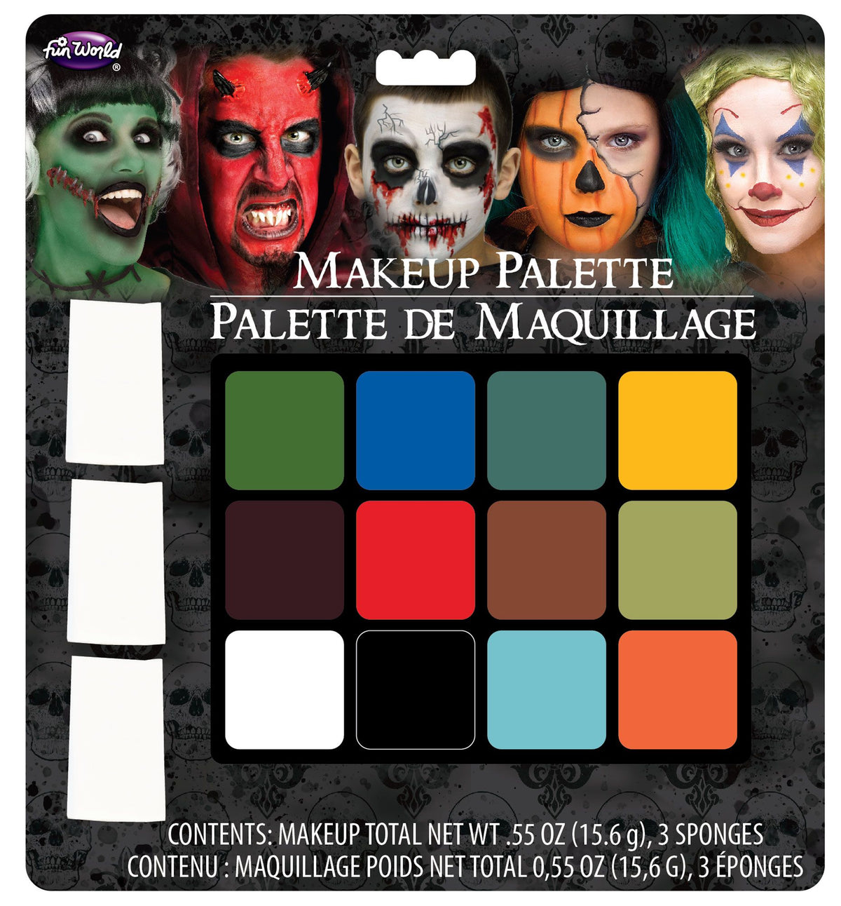Paleta de maquillaje de 12 colores