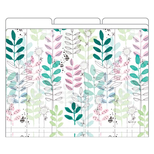 Hojas Botánicas – Carpeta Decosoft de 3 unidades