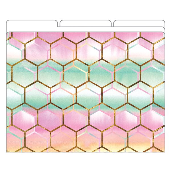 Hexágonos – Carpeta Decosoft de 3 unidades