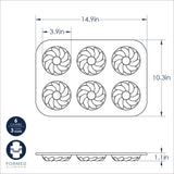 Molde para donas French Twist