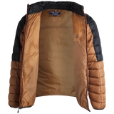 Men's Jacket - Packable Puffer Coat Wheat - Bass Creek