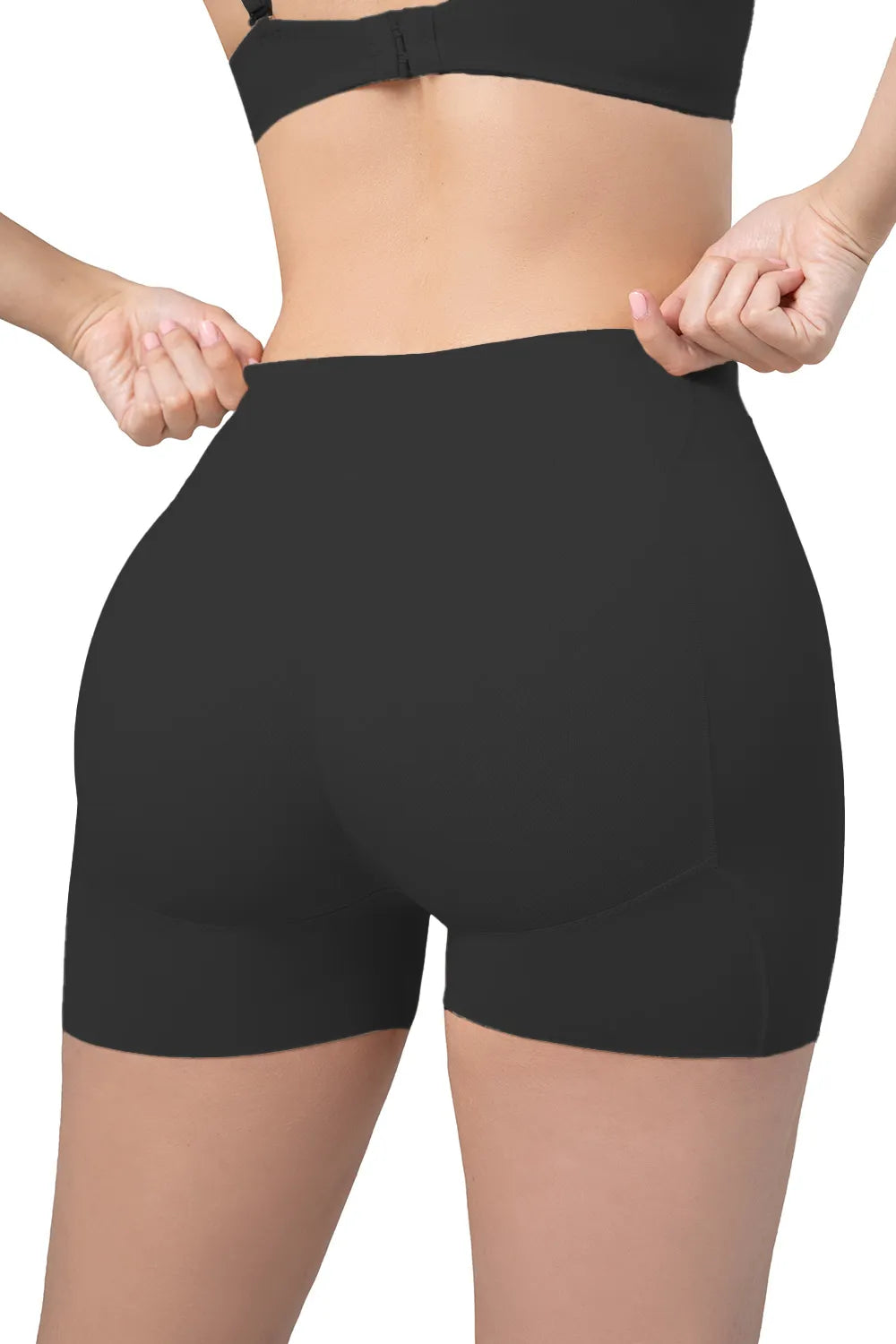Panty con realce de glúteos negro