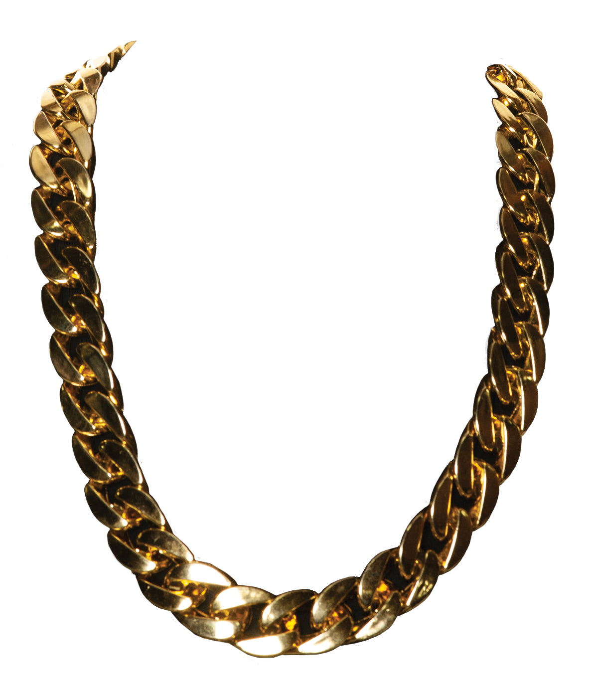 Cadena de oro gruesa de los 90