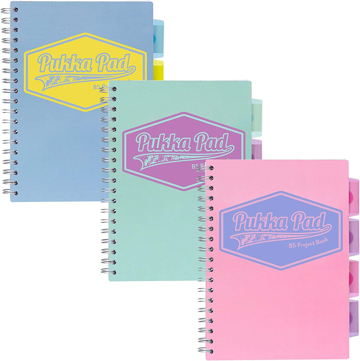 Cuaderno de Proyectos Verde Pastel Tamaño B5