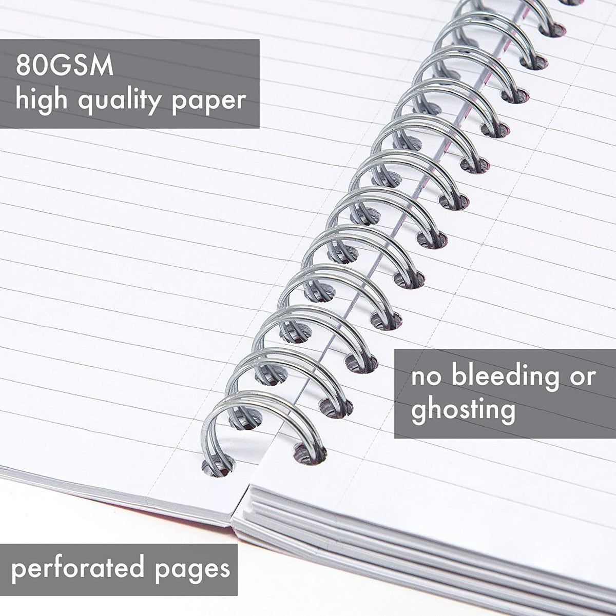 Cuaderno de proyectos azul pastel tamaño B5