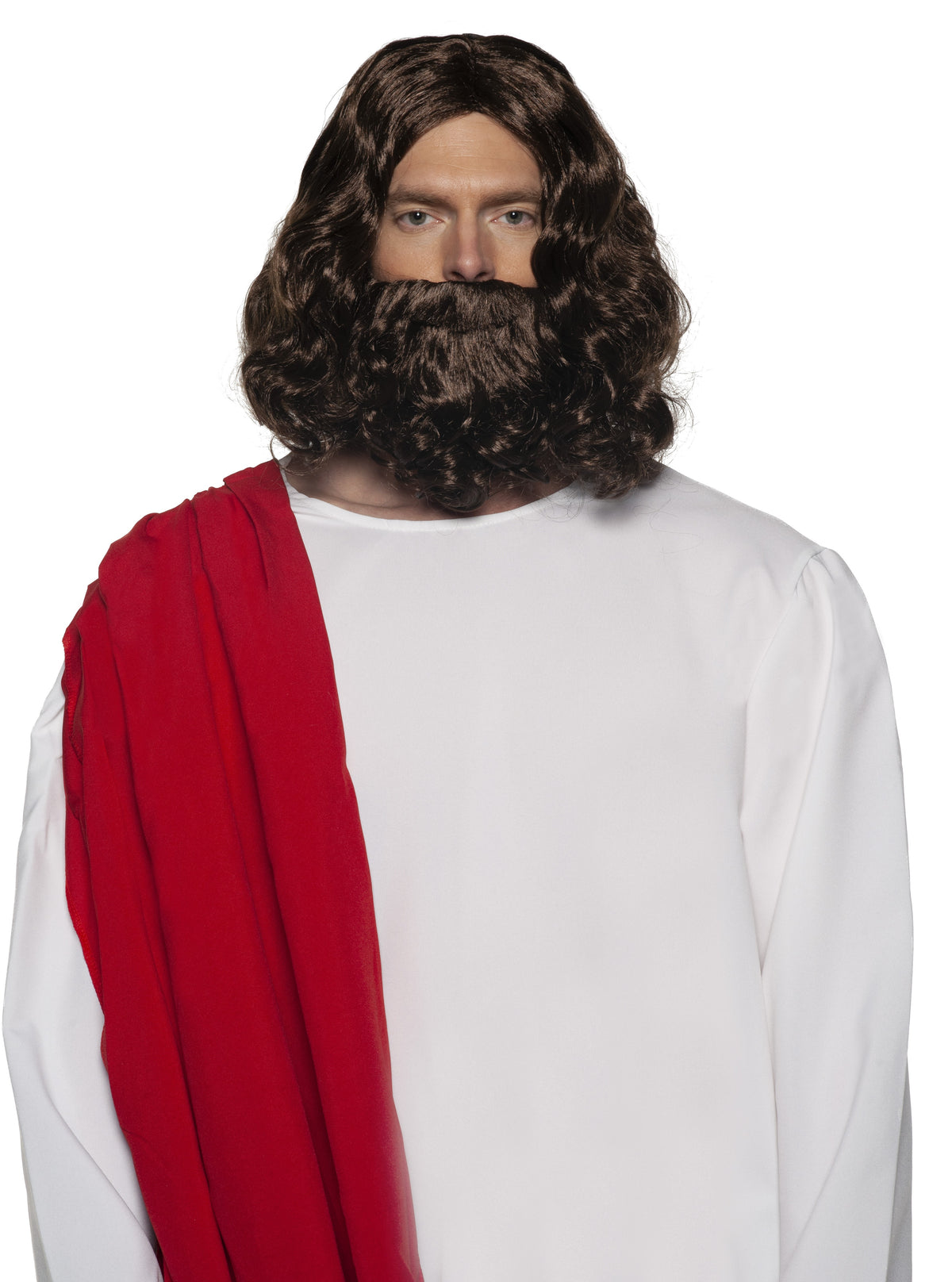Set de peluca y barba de Jesús