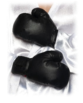 Guantes de boxeo negros