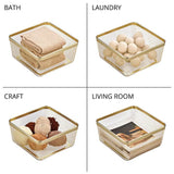 Basket  Brass 12 x 12 x 6