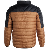 Men's Jacket - Packable Puffer Coat Wheat - Bass Creek
