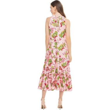 1 ud. vestido de punto de algodón rosa - 52 Seven