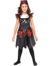 Pirate Skull & Crossbones Girl Costume