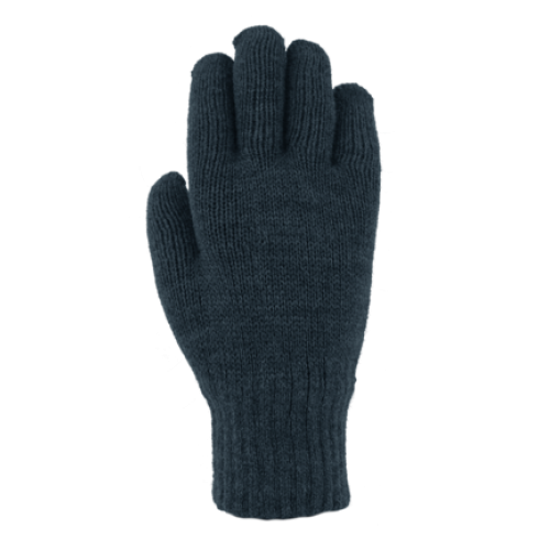 GUANTE DE PUNTO ACRÍLICO PARA HOMBRE - SOLO EN NEGRO