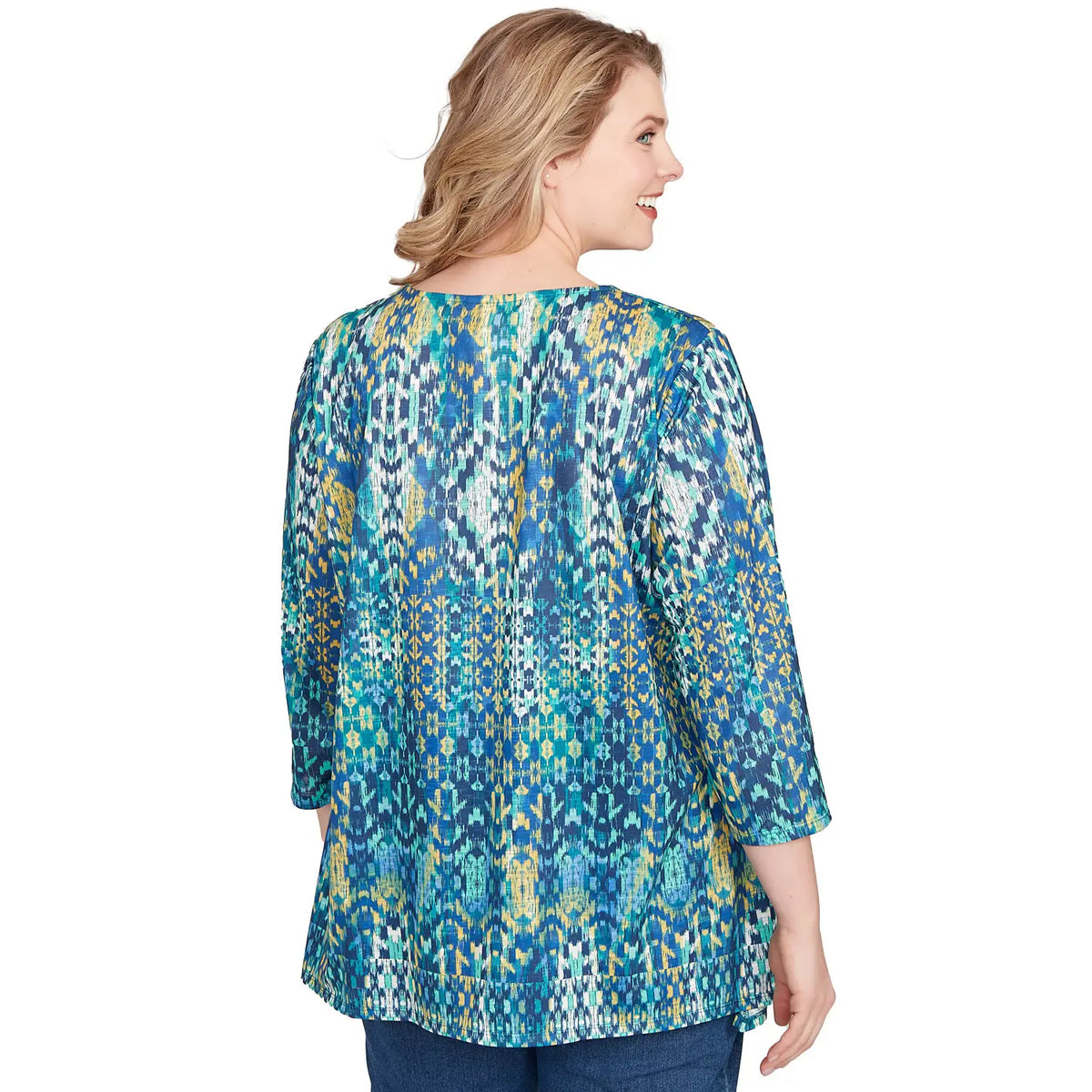 Blusa de punto bordada Plus Kaleidoscope - Ruby Rd
