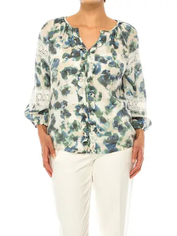 Blusa Coco/Azul Multicolor - Zac & Rachel