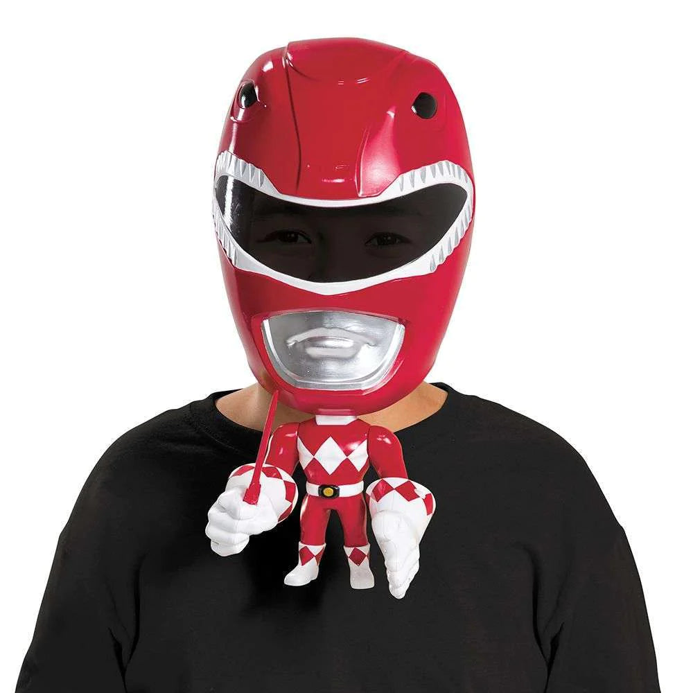 Red Ranger Mighty Morphin Mega Máscara